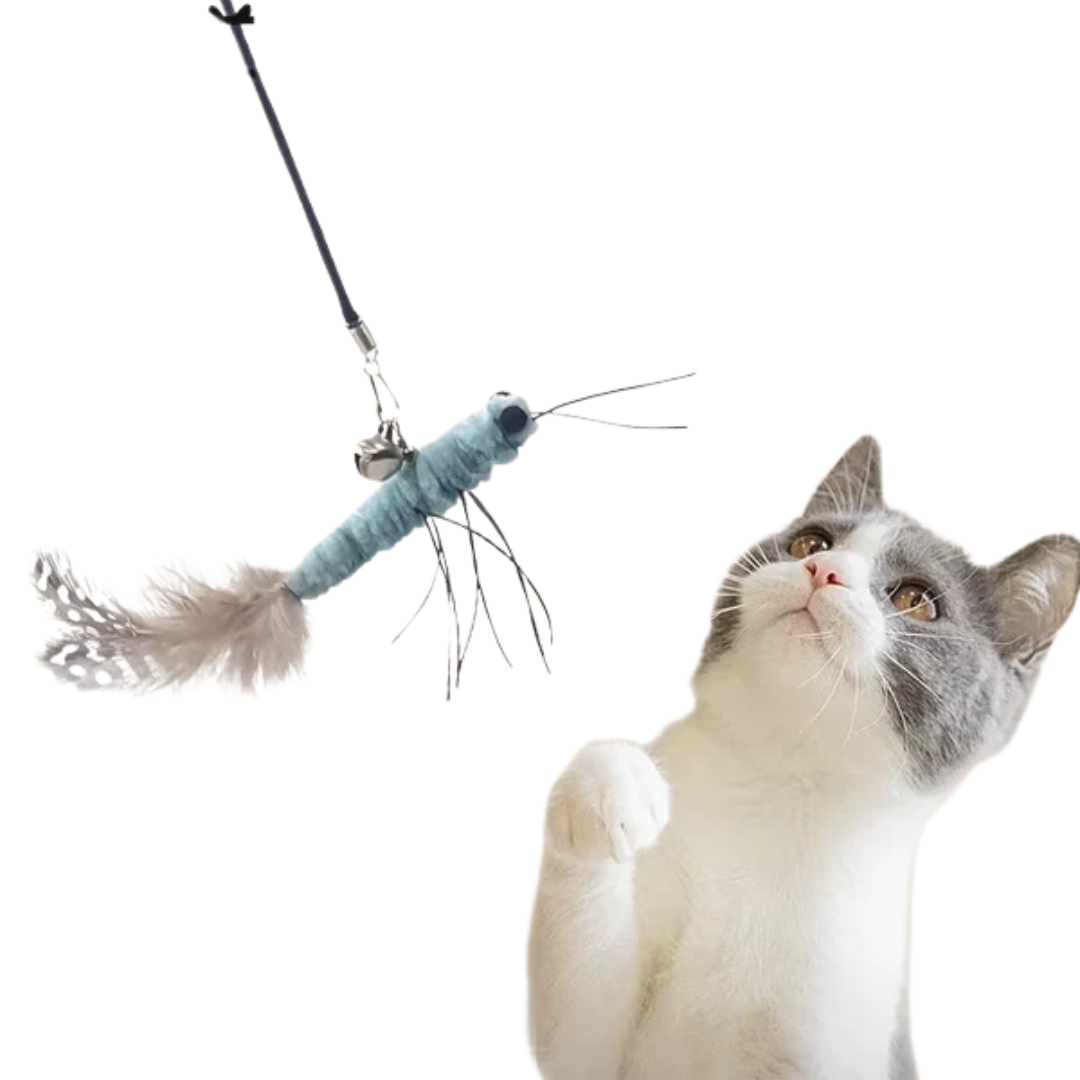 FlyCatch - Interactive Cat Teaser Wand