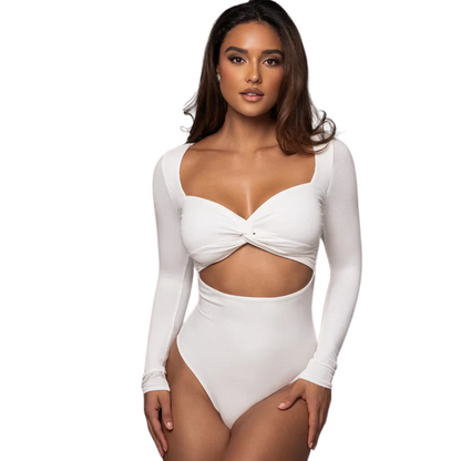 LuxeCurve - Hollow Out Sexy Bodysuit