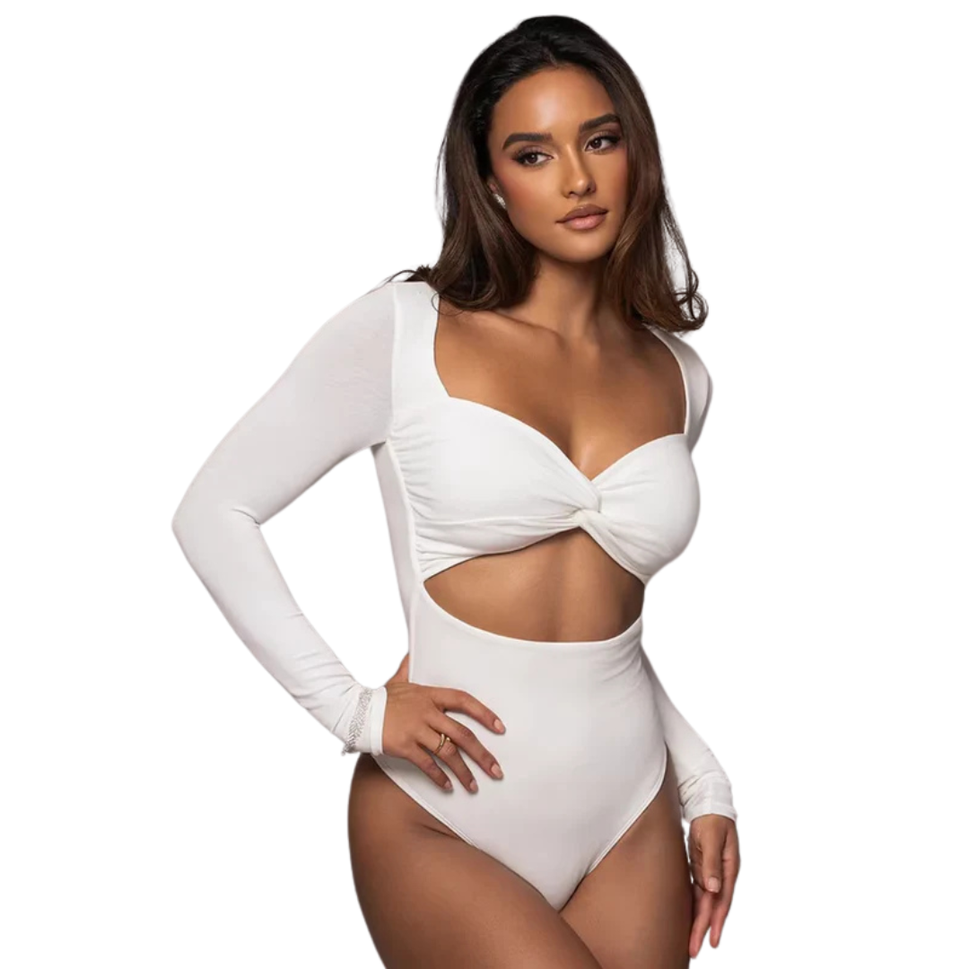 LuxeCurve - Hollow Out Sexy Bodysuit