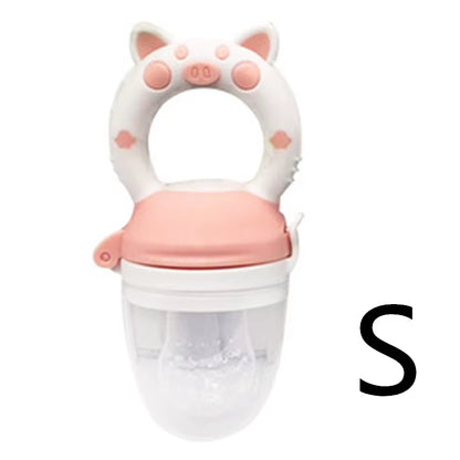 Silicone Fresh Food Nibbler Baby Feeder Kids Boy Girl Fruit Nipples Feeding Safe Infant Baby Supplies Nipple Soother Bottles