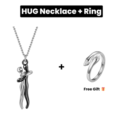 Hugchain Couple Pendant Necklace