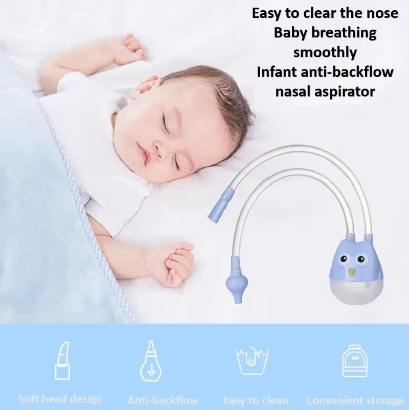 Needle Tube Nasal Aspirator Baby Care Nasal Aspirator Cleaner Baby Rhinitis Nasal Washer Baby Health New Born Baby Accessories